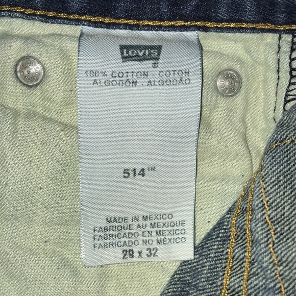 29x32 Levi’s 514 Jeans Mens - Picture 6 of 8